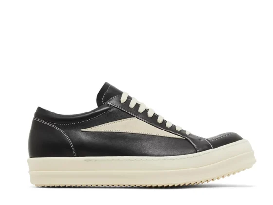 Rick Owens Porterville Vintage Low Black Milk Reps