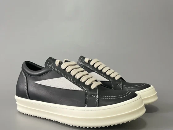 Rick Owens Porterville Vintage Low Black Milk Reps