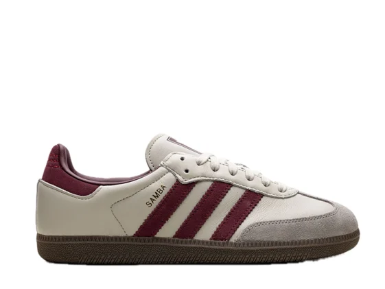 Samba Putty Grey Maroon Reps