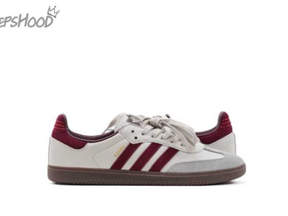 Samba Putty Grey Maroon Reps