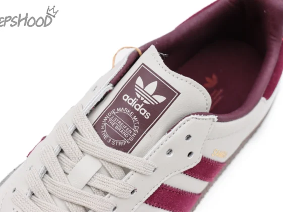 Samba Putty Grey Maroon Reps