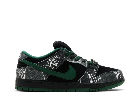 THERE Skateboards x Dunk Low Sb Ultra Humanized Reps