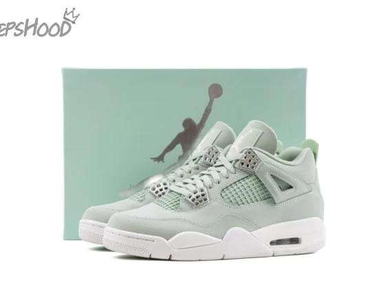 Air Jordan 4 WMNS Seafoam Reps