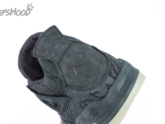 KAWS x Air Jordan 4 Retro Black Sample Reps