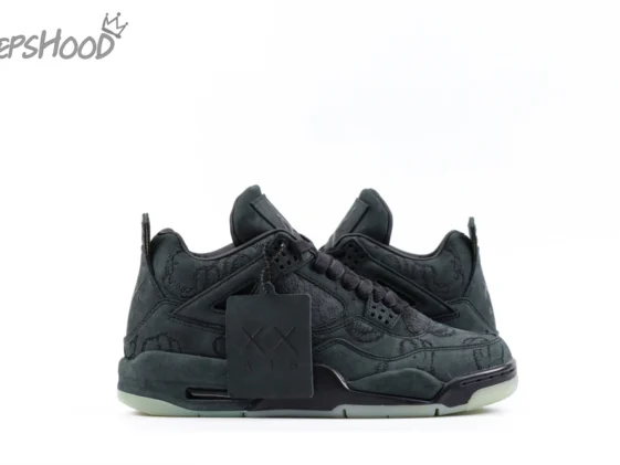 KAWS x Air Jordan 4 Retro Black Sample Reps