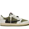 Kid Size Travis Scott x Air Jordan 1 Reverse Olive Reps