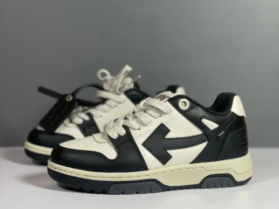 Off White Out Of Office Black Beige Reps