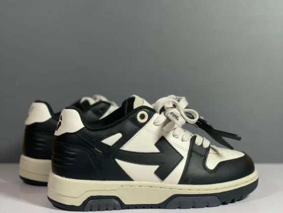 Off White Out Of Office Black Beige Reps