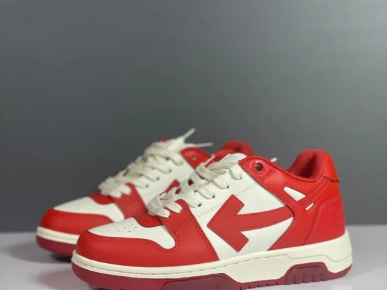 Off White Out Of Office Bright Red White Reps