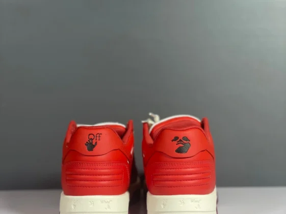 Off White Out Of Office Bright Red White Reps