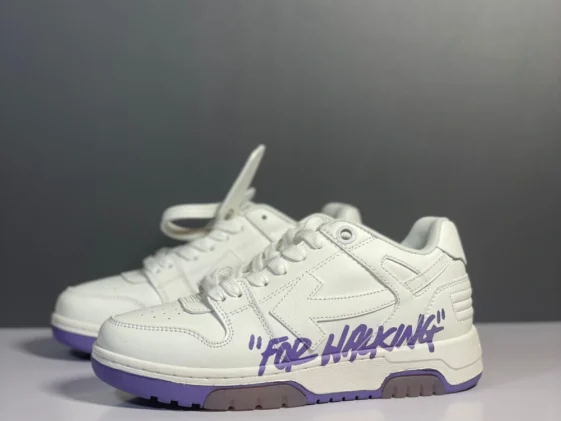 Off White Out Of Office For Walking White Lilac Reps