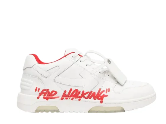 Off White Out Of Office For Walking White Red Reps