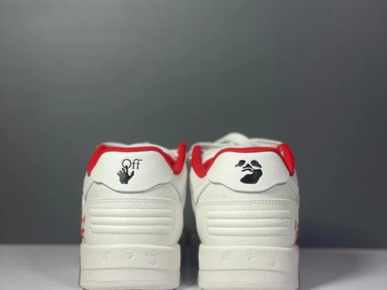 Off White Out Of Office For Walking White Red Reps