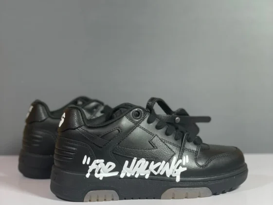 Off White Out Of Office For Walking Black White Reps