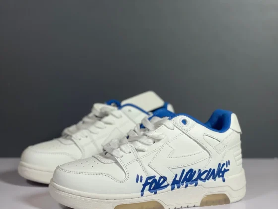 Off White Out Of Office For Walking White Blue Reps