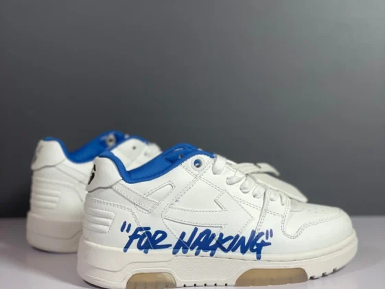 Off White Out Of Office For Walking White Blue Reps