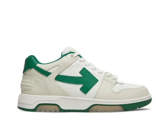 Off White Out Of Office White Green Reps