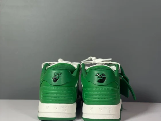 Off White Out Of Office White Green Reps