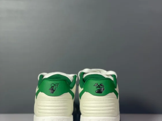 Off White Out Of Office White Green Reps