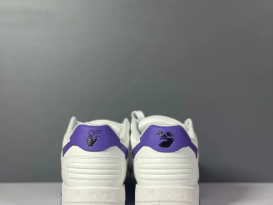 Off White Out Of Office White Purple Reps