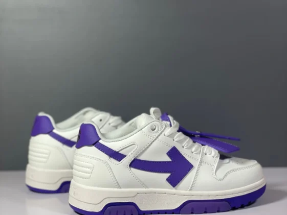 Off White Out Of Office White Purple Reps