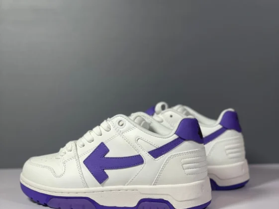 Off White Out Of Office White Purple Reps