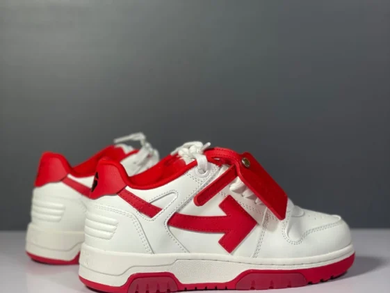 Off White Out Of Office White Red Reps