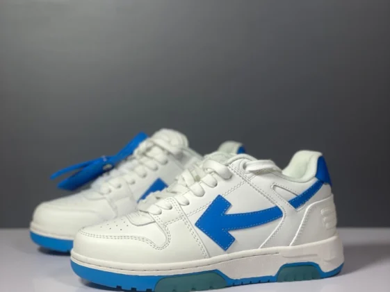 Off White Out Of Office White Blue Reps