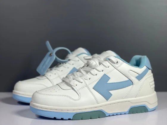 Off White Out Of Office White Blue Reps