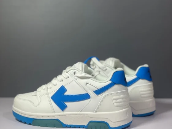 Off White Out Of Office White Blue Reps