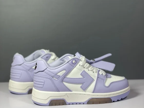 Off White Out Of Office White Purple Reps